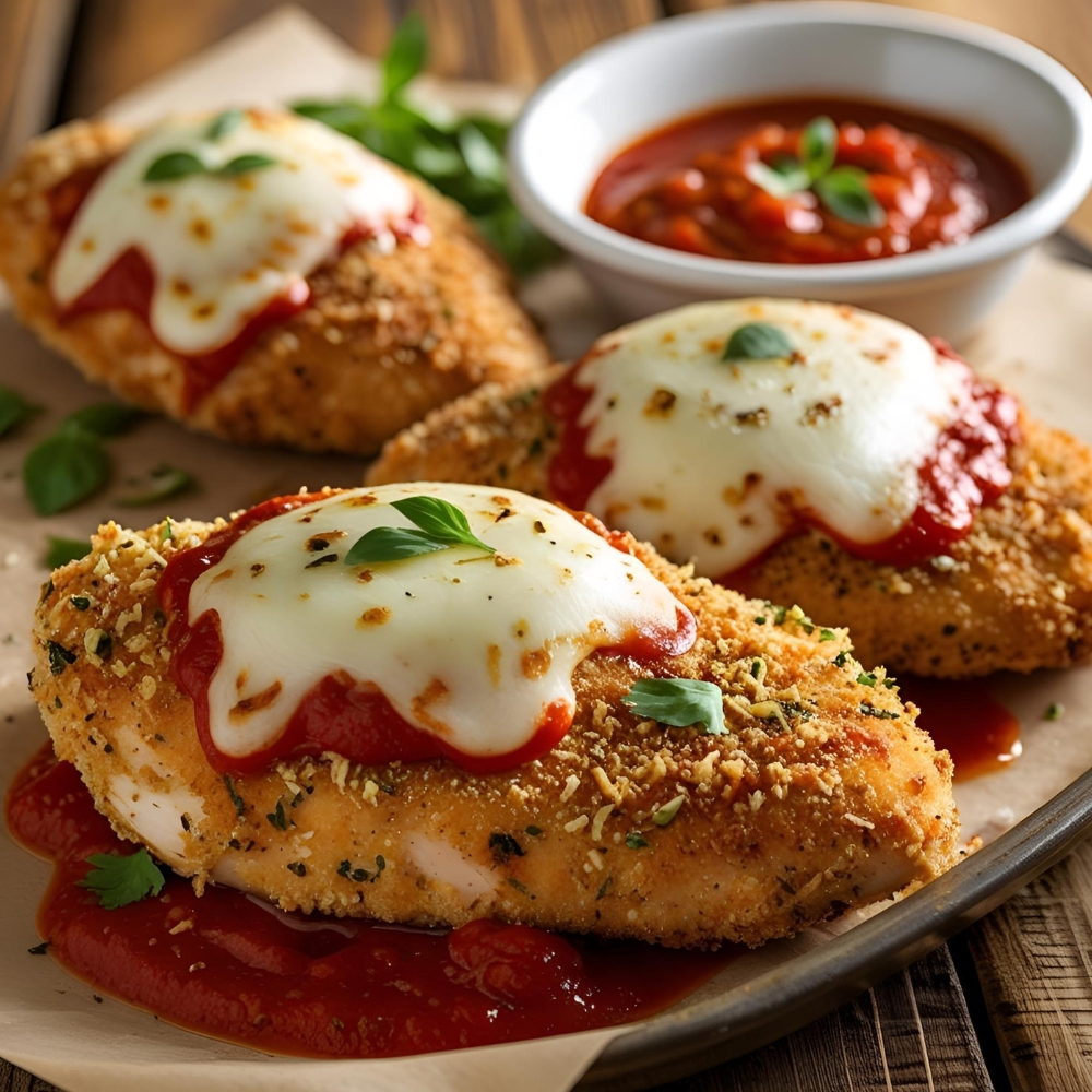 Garlic Knot Chicken Breasts