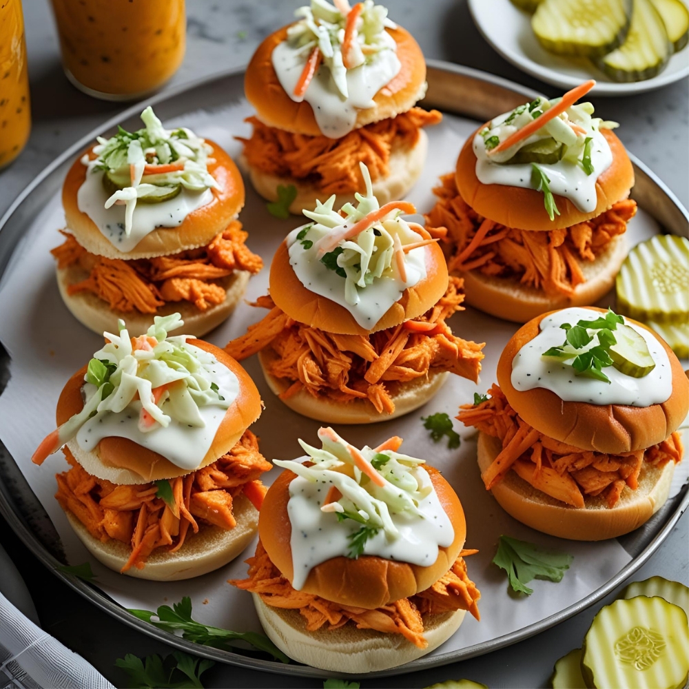 Buffalo Chicken Sliders