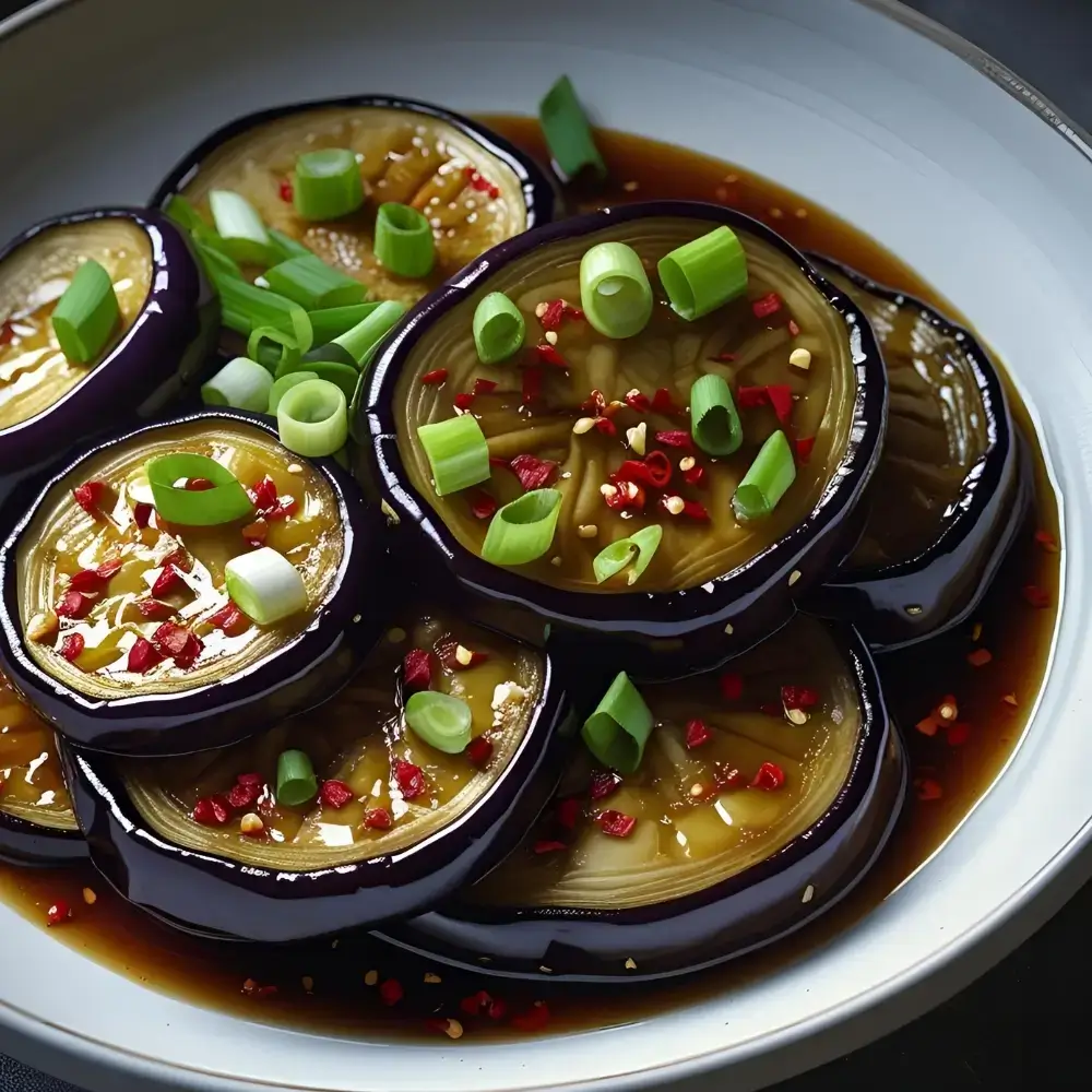 Braised Eggplant In Garlic Sauce