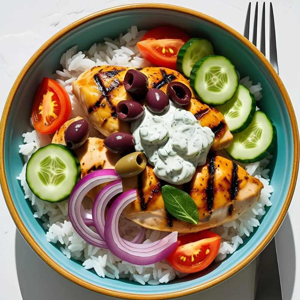 Greek Chicken Bowls