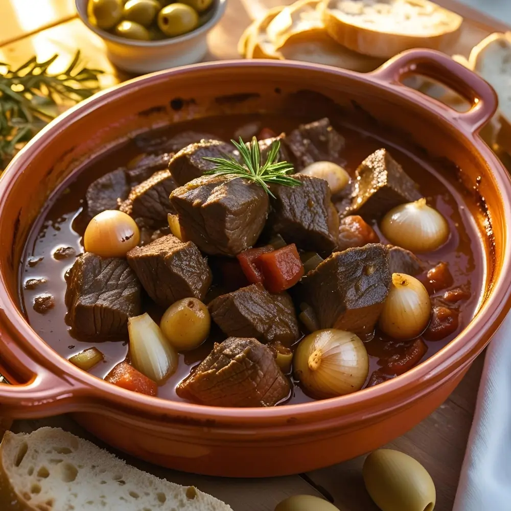 Beef Stifado