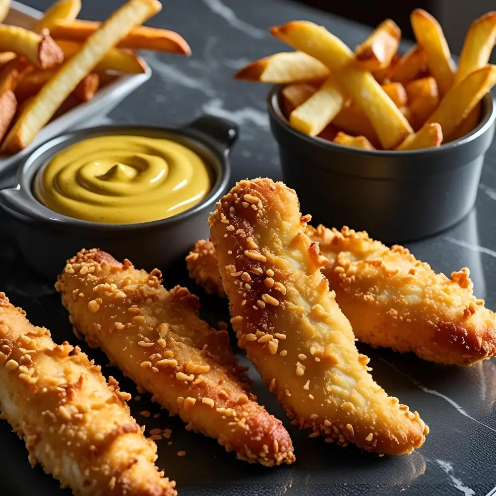 Pretzel Crusted Chicken Tenders