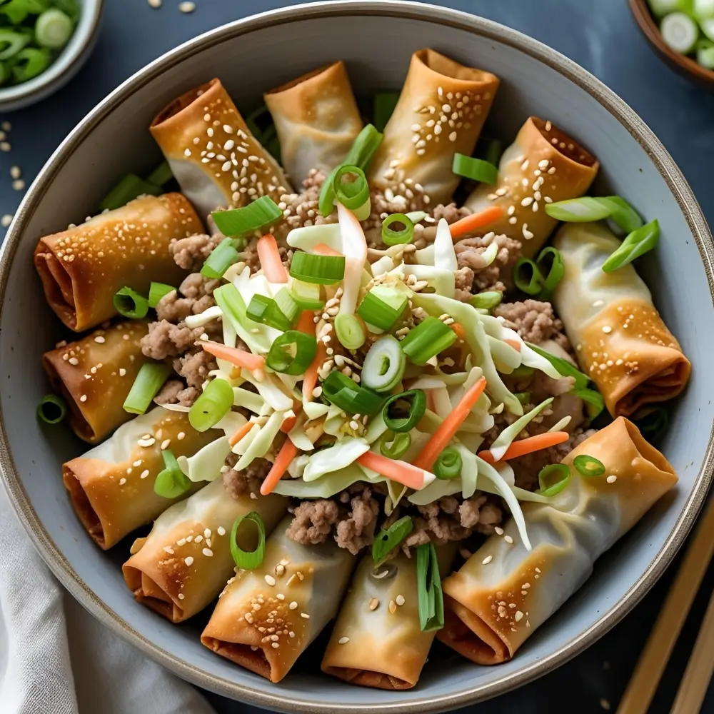 Easy Egg Roll In A Bowl