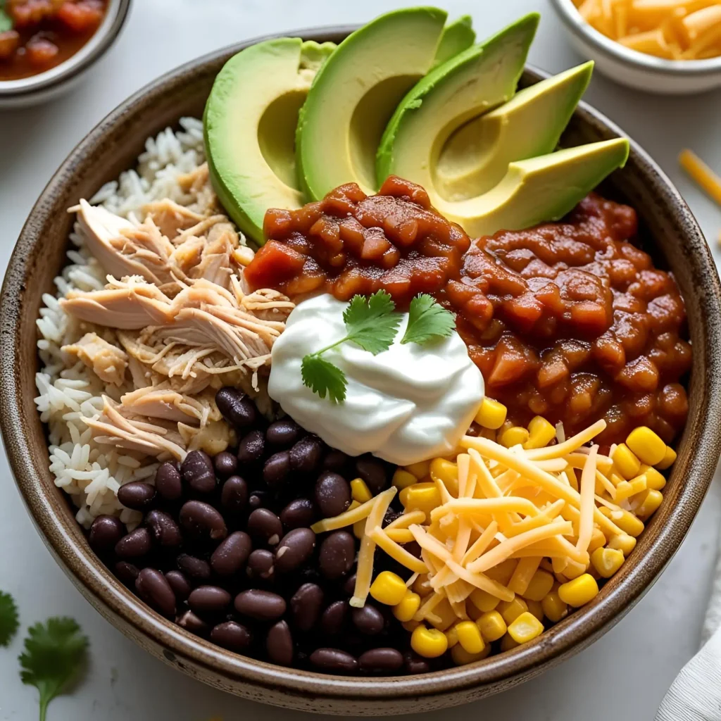 Chicken Burrito Bowls