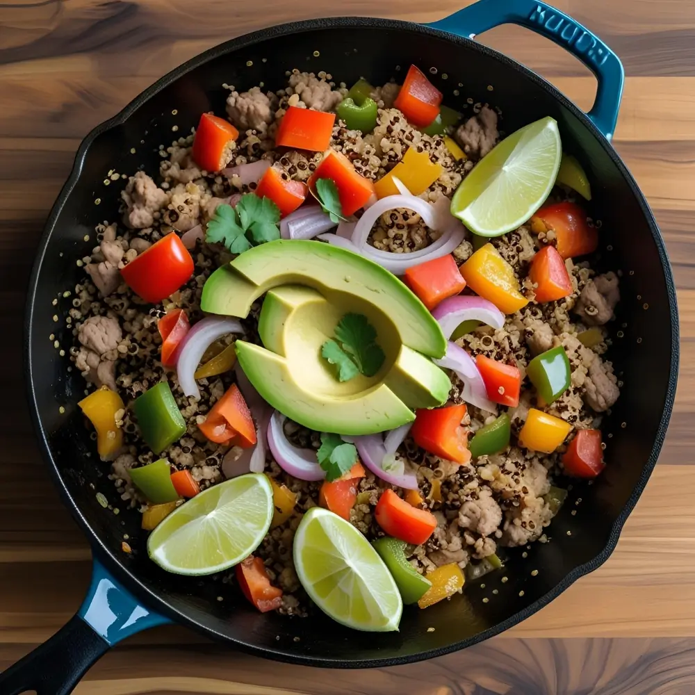 Turkey And Quinoa Skillet