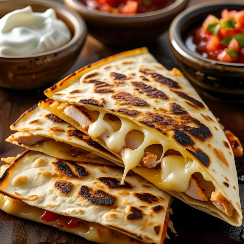 Chicken Quesadillas