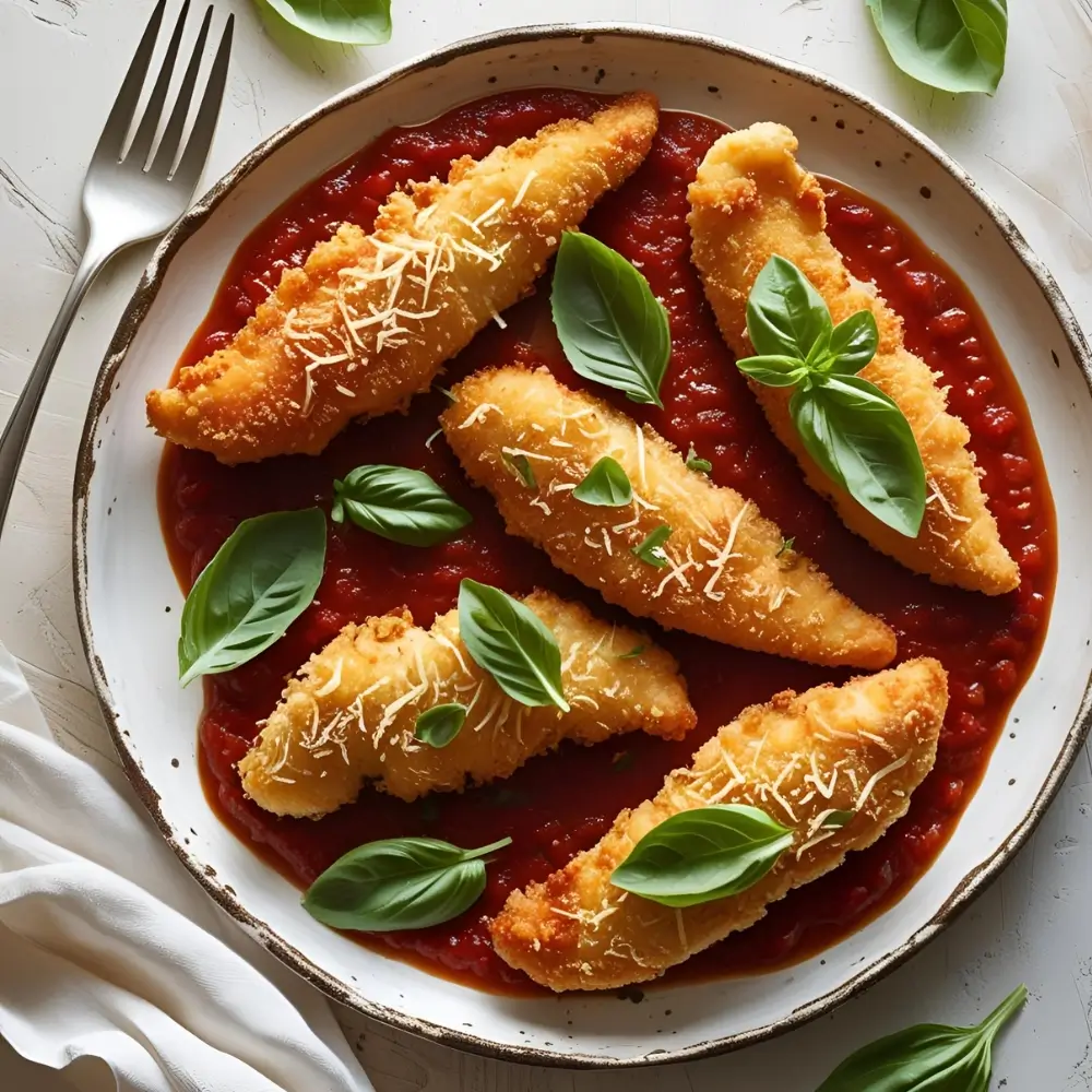 Crunchy Parmesan Chicken