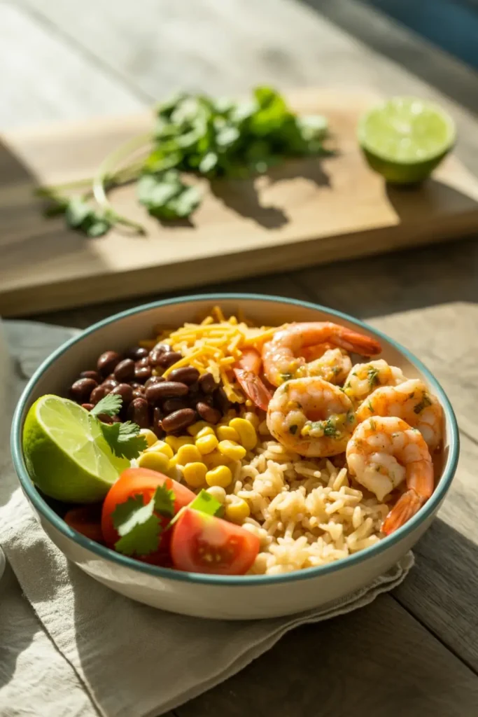 Shrimp Taco Meal Prep Bowls