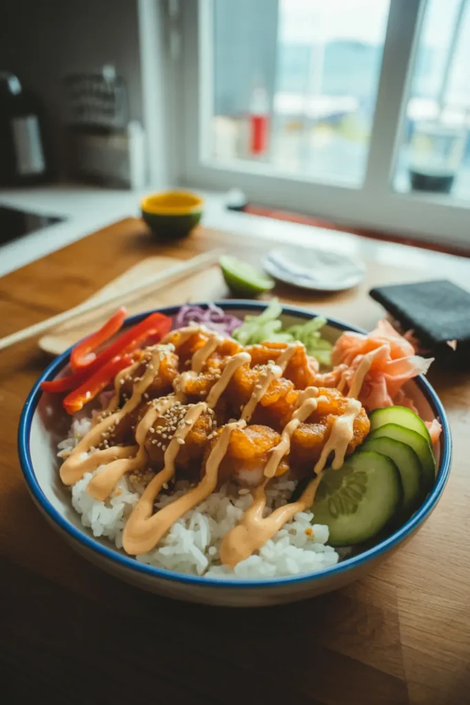 Dynamite Shrimp Sushi Bowl