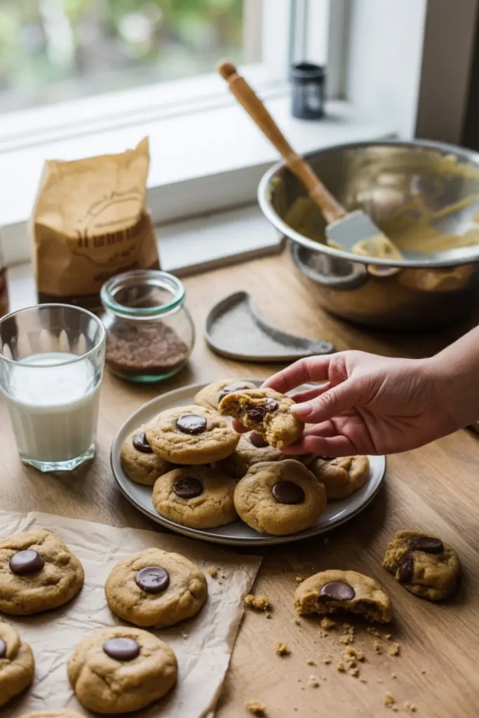 Vegan Chocolate Chip Cookies