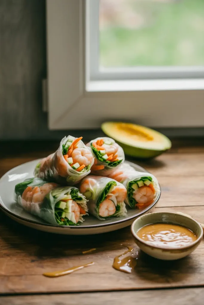 Shrimp Summer Roll Meal Prep
